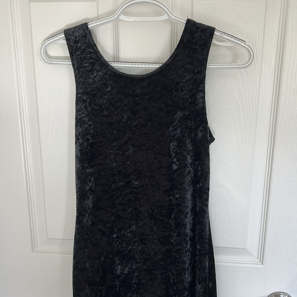 90s Crushed Velvet Maxi Dress, POSSESSED CLOTHING Company, Size Small